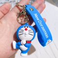 thumbnail image 1 of LLavero de Doraemon de dibujos animados de Anime, modelo de figura de acción de Doraemon, muñeco colgante, llavero de coche, decoración de mochila, regalos de joyería xuanjing  unisex, 1 of 2