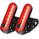 thumbnail image 1 of Accesorios para luz trasera de bicicleta, carga USB, iluminación nocturna brillante para bicicleta de montaña, luz trasera de advertencia 056LED, 1 of 5