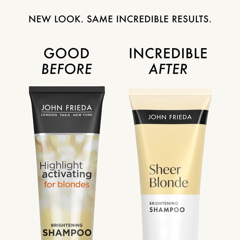 John Frieda Sheer Blonde Brightening Shampoo, 8.3 fl oz photo 2