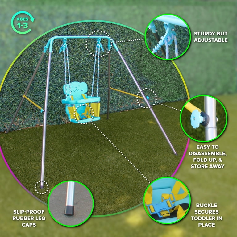 Sportspower FNS-004 My 1st Toddler Swing - Heavy-Duty Baby Indoor