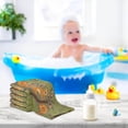 thumbnail image 6 of SKYSONIC 3 PCS Cute Squirrel Baby Muslin Washcloths, Autumn Forest Face Towel Burp Cloths Ultra Soft Absorbent Cotton Bath Wipes Towels for Newborn Boys Girls, 6 of 7