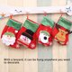 thumbnail image 3 of Kearding Calcetín de Navidad Árbol de Navidad Ventana Cama Gabinete Regalos Bolsa Snack Presente Almacenamiento Calcetín Decoración de Kits de decoración para fiestas Eik Kearding HA068139-02, 3 of 6