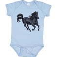 thumbnail image 3 of Inktastic Beautiful Galloping Black Horse Boys or Girls Baby Bodysuit, 3 of 5