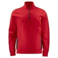 thumbnail image 1 of Projob Hommes Demi-Zip Sweatshirt, 1 of 4