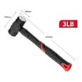 thumbnail image 1 of Non Slip Handle Octagonal Hammer For Construction And Maintenance 1Lb 2Lb 3Lb, 1 of 7