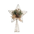 thumbnail image 1 of Injueey el árbol de Navidad Glitter Star Tree Topper - Excelente aplicación amplia Metal Glitter Star Hollow Kits de decoración para fiestas Tipo 1, 1 of 6
