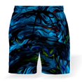 thumbnail image 1 of Pantalones cortos de playa para hombre, informales, con ilusión óptica, estampado 3D, de secado rápido, producto a la moda, novedad de verano Fivean unisex, 1 of 2