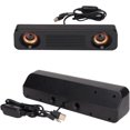 thumbnail image 5 of Laptop Speakers, Wired Speakers with HiFi Stereo Subwoofer, USB Powered Mini Soundbar Speakers for TV, Computer, Tablet, Phone, 5 of 5