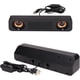 thumbnail image 5 of Laptop Speakers, Wired Speakers with HiFi Stereo Subwoofer, USB Powered Mini Soundbar Speakers for TV, Computer, Tablet, Phone, 5 of 5