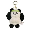 thumbnail image 2 of Animal de peluche de gato, adornos de animales de peluche, bolso de dibujos animados, colgante de llave de peluche, llavero de muñeco de peluche para Panda, 2 of 9