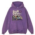 thumbnail image 5 of Sudadera con capucha estilo hip hop para hombre, ropa retro desgastada, con lavado desgastado, 100 % algodón, de gran tamaño y gruesa., 5 of 5