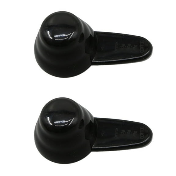 ievspot 2Pcs Perfect Coffee Measuring Scoop, Reusable Plastic Spoon for Coffee, Milk Powder, Fruit Powder, Seed, Spices