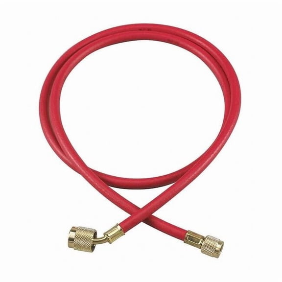 Yellow Jacket Charging/Vacuum Hose,300" L,Red 22725