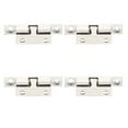 thumbnail image 1 of MasteelfCA 4 Pcs Attrape-Porte d'Armoire Boule de Placard en Laiton avec Vis, 1 of 8