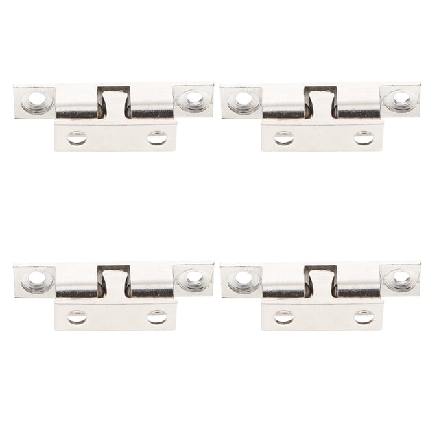 MasteelfCA 4 Pcs Attrape-Porte d'Armoire Boule de Placard en Laiton avec Vis