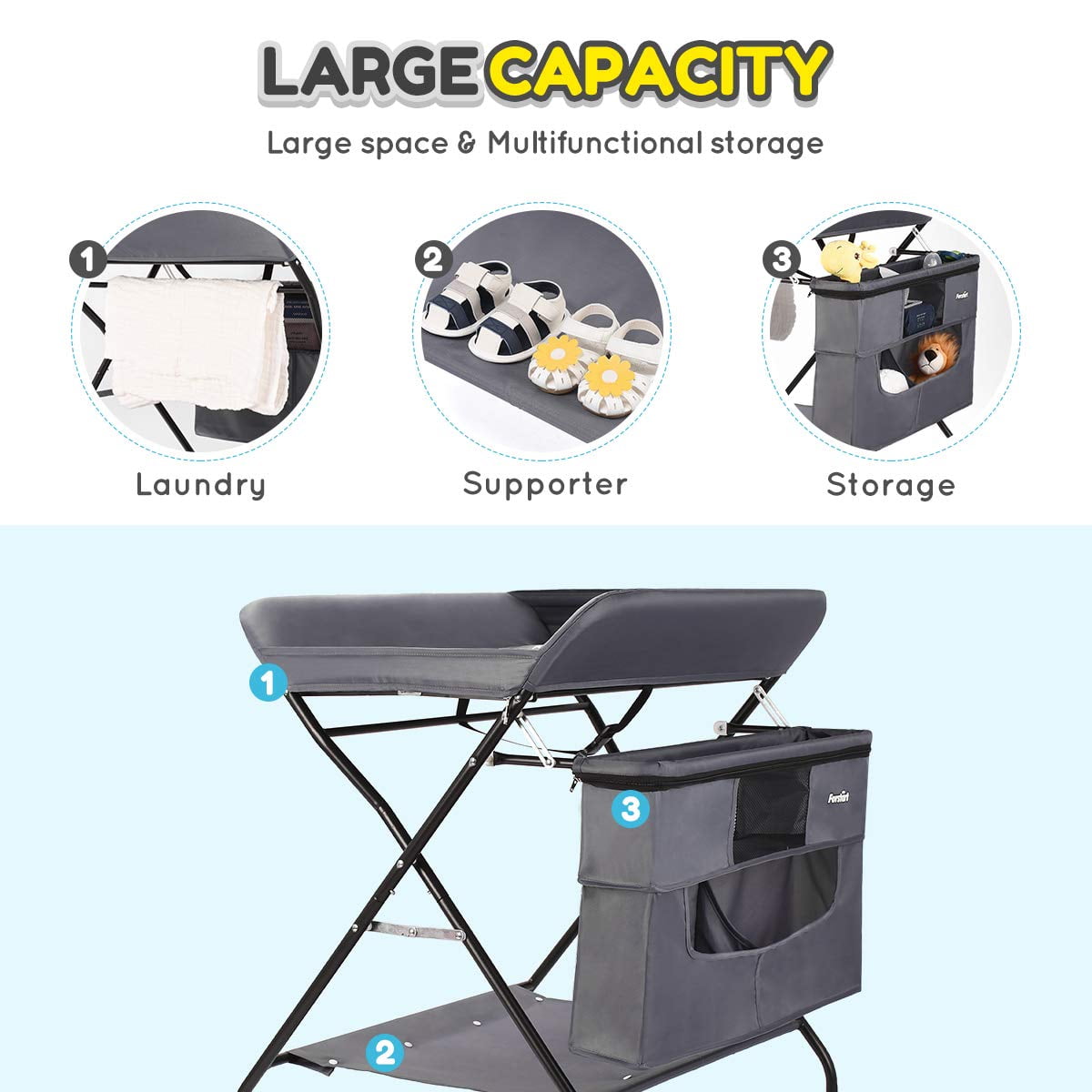 forstart baby changing table
