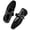 X-Black, variant on Qaltryn Mesh Ballet Flats for Women with Buckle Fashion Fishnet Flats Comfortable Mary Jane Shoes for Casual & Work