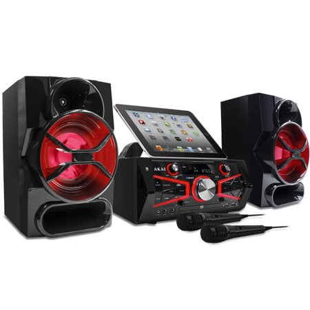 Akai Karaoke Mini System 150 Watts CD&G with Lightning Effect