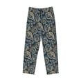 thumbnail image 2 of Fotbe Indian Paisley 2 Men's Pajama Pants,Sleepwear Pants,Pj Bottoms Drawstring And Pockets-XX-Large, 2 of 7