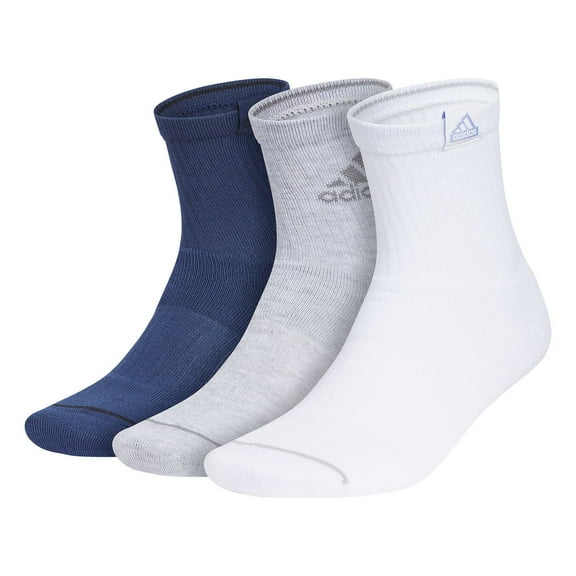 Men's Nike 6-pack Everyday Plus Cushion Crew Training Socks Color: Indigo Blue Grey Size: N/A