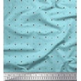 thumbnail image 1 of Soimoi Polyester Crepe Fabric Triangle Small Print Fabric by The Yard 42 Inch Wide, 1 of 1