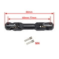 thumbnail image 4 of Eje de transmisión de metal CNC ajustable CVD para coche de control remoto Wraith 90046 a escala 1:10 Agujero a agujero 60-77 mm, 4 of 9