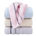 thumbnail image 5 of Paquete de 4 toallas de mano para baño, juego de toallas de mano, toallas de mano ultrasuaves y altamente absorbentes, 5 of 5