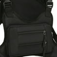 thumbnail image 2 of Yucurem Sports Chest Bag, Adjustable Strap Front Chest Pack, Running Vest Bag Sport Backpack for Men Women (Black), 2 of 10