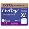 thumbnail image 1 of Ropa interior para incontinencia LivDry Adult XL Extra Absorbency, 1 of 8
