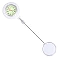thumbnail image 1 of Badge Reel Pocket Watch Fashion Pocket Watch Clip-on Pocket Hanging Watch Creative Pocket Hanging Watch Test Watch for Students (White Luminous), 1 of 3