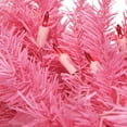 thumbnail image 5 of Northlight 36" Pre-Lit Pink Spruce Artificial Christmas Wreath, Pink Lights, 5 of 7