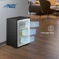 Arctic King 3.0 Cu ft Upright Freezer Stainless Steel Door, EStar
