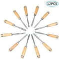 thumbnail image 3 of Juego de cinceles de mano para tallar madera, herramienta de gubias para trabajar la madera 12 en 1 oso de fresa  Hogar, 3 of 4
