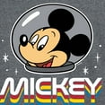 thumbnail image 3 of Mickey & Friends - Mickey Mouse Astronaut Portrait - Men's Long Sleeve T-Shirt, 3 of 5