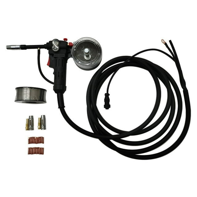 Aluminum Spool Gun Fit Miller 210 Spoolmate 3035 with 16.4ft Cable Lead DC24V