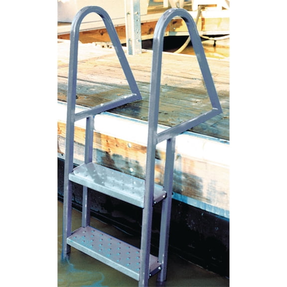 Galvanized Steel 4 Step Dock Ladder