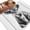 Off-White, variant on Vintage Grey Cow Area Rugs 8'x10', Washable Small Throw Rugs for Living Room Patio, Wooden Retro Art Animals Indoor Outdoor Rug Non-Slip Low Pile Carpet Runner Reversible Floor Mats