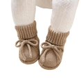 thumbnail image 3 of KINDXX Baby Booties First Walkers Cozy Shoes Warm Knit Soft Booties for Toddler Boy Girl, 3 of 8