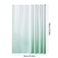 thumbnail image 3 of Guanhe Shower Curtain for Bathroom Waterproof Gradient Fabric Thickened Bath Shower Curtain 35.5''x71'', 3 of 8