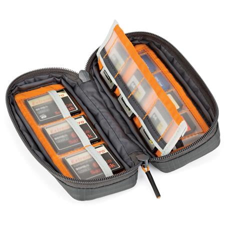 Lowepro - GearUp Memory Wallet 20 Camera Memory Case - Black
