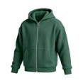 thumbnail image 3 of Waffle Knit Hoodies for Men Full Zip Hooded Cardigan with Pocket Lightweight Loose Fit Athletic Jackets 2026 Fall Outfits for Men(Dark Green,S), 3 of 7