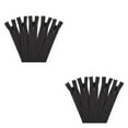 thumbnail image 1 of Transemion 5x Closed-Ended Concealed Zippers For Sewing Durable And Easy To Fashionable Long Invisible Zippers black 2Set, 1 of 6