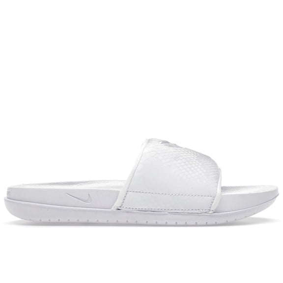 Nike Men's Kobe Offcourt Slide Triple White Sandals, from StockX