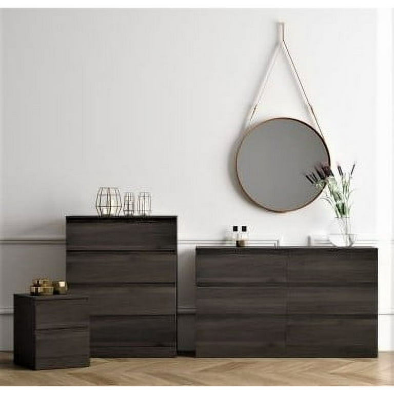 ikea malm 4 drawer dresser black brown IKEA MALM 4 Drawer Dresser - Dark Brown for Sale in Seattle, WA