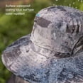 thumbnail image 4 of fastboy Trendy Protection Solar Power Fan Fishing Cap For Men Sun Protection Fishing Hat khaki, 4 of 6