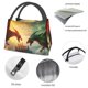 thumbnail image 4 of Easygdp Castle Red Green Sky Dragon Bolsa de Almuerzo Insulada Reutilizable, Bolsa de Mano y Bandolera para Oficina, Trabajo, Viajes, 4 of 6