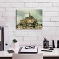 thumbnail image 3 of Epic Graffiti 'Mont St. Michel' by Keri Bevan, Giclee Canvas Wall Art, 16"x12", 3 of 8
