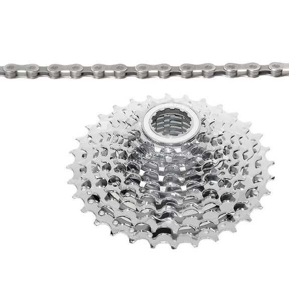 Ventura 9 Speed Chain & Cassette Set, 11-32T