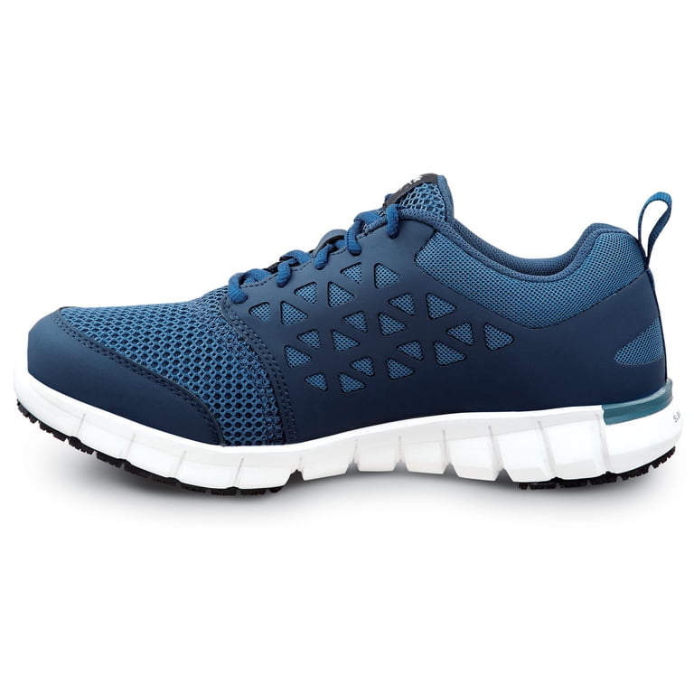 Unisex Reebok Sublite Cushion Work Blue/Gray Athletic Shoes (M) 9 (W) 11 Reebok Sublite Cushion Work - RB4040 - Men main image 4