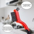 thumbnail image 3 of Januofit 6-Pack Nylon Cleaning Brushes - Non-Scratch Nylon Bristles for Delicate Surfaces & Daily Cleaning | Ergonomic Grip with Mini Head & Hanging Hole, 3 of 6
